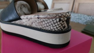 Sandalias Mascaró negras y multicolor