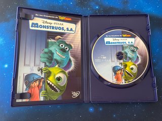 Monstruos S.A. DVD Disney Pixar Original