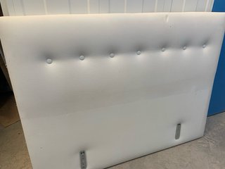 Cabecero Cama Blanco 160cm Polipiel.