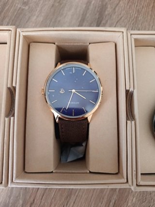 Reloj Caballero Daniel Wellington Azul Dorado