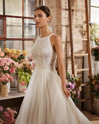 Vestido de Novia Rosa Clará Sin Estrenar