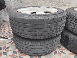 4 LLANTAS CITROEN PEUGEOT CON NEUMATICOS 205 55 16