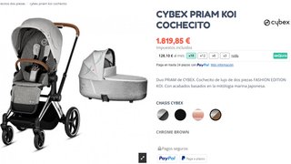 Cybex Priam Platinum Koi Ed. Limitada