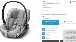 Cybex Priam Platinum Koi Ed. Limitada