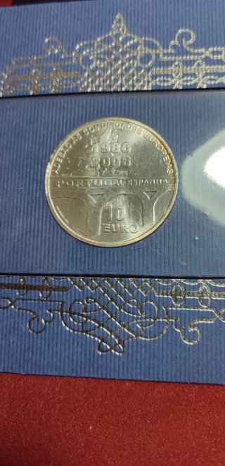 Moneda 10 Euros Portugal Nautica 2003