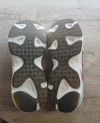 Zapatillas Fila Ray Tracer Rojas y Azules