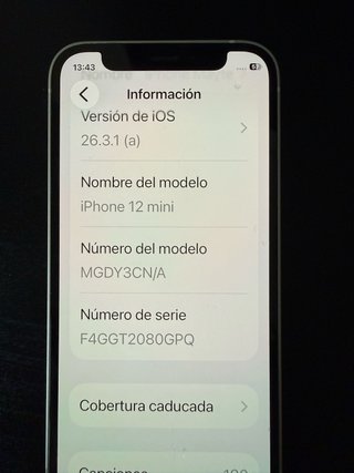 iPhone 12 Mini 64GB Plata