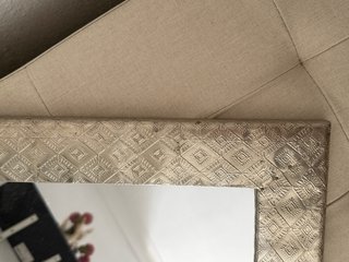 Espejo Zara Home Dorado/Plateado 50x50