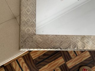 Espejo Zara Home Dorado/Plateado 50x50
