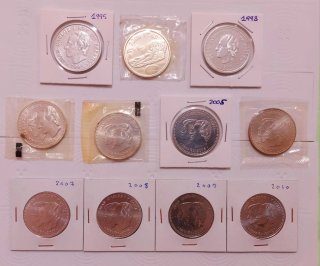 Monedas plata 2000 pesetas y 12€