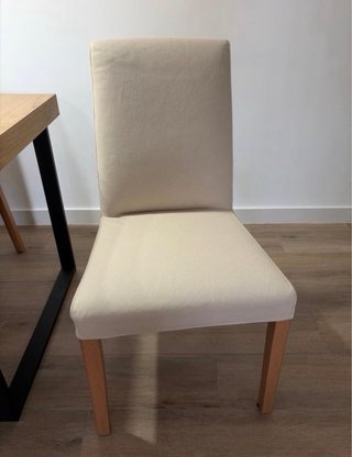 Sillas Bergmund ikea. 6 sillas