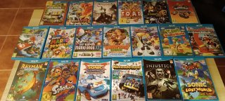 Wii U Premium Pack Negra + Juegos