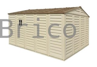 Caseta PVC Woodbridge Plus 405x324x233 cm - Duramax