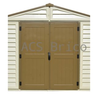 Caseta PVC Woodbridge Plus 405x324x233 cm - Duramax