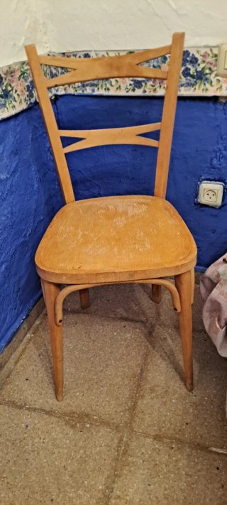 Mesita de noche antigua madera