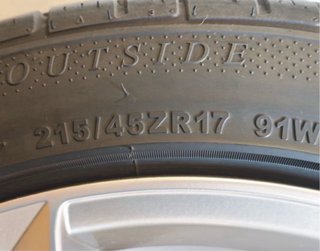 Llantas con neumáticos 215/45/17