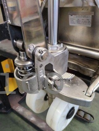 Transpaleta Acero Inoxidable Hidráulica 2000 Kg - 1150x540 mm