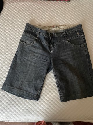 Pantalón vaquero corto mujer talla 44