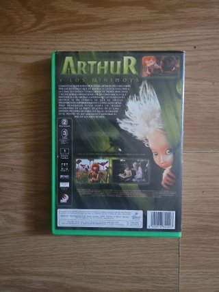 DVD Arthur y los Minimoys