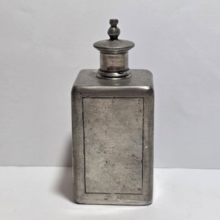 Antica Bottiglia Peltro 95% Fein Zinn Vintage