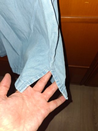 Shorts vaqueros Mango azules