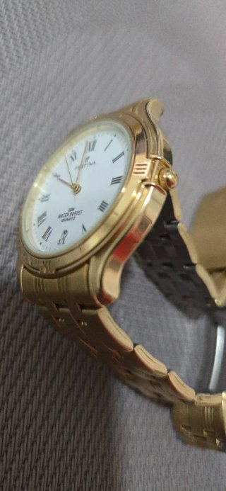 Reloj Festina Dorado Esfera Blanca