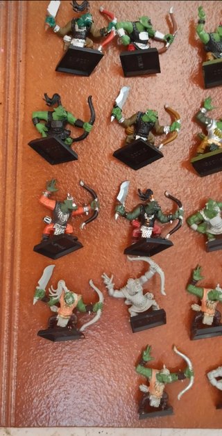 Warhammer guerreros  Orcos Arqueros II