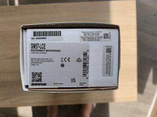 Micrófono Shure SM57 - COMO NUEVO!