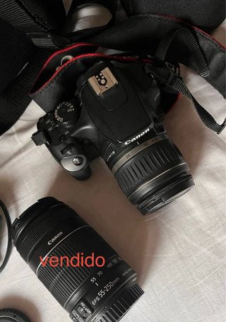 Cámara Canon EOS 1000D en perfecto estado