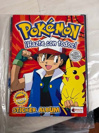 Álbum de Cromos Pokémon Hazte con Todos