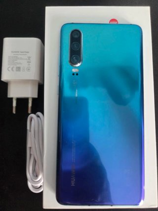 Huawei P30 128GB 6GB RAM Aurora Como Nuevo