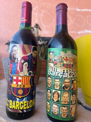 Botellas FC Barcelona