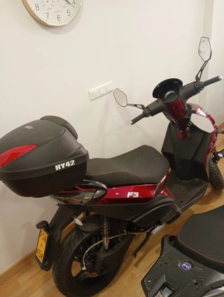 Moto Scooter For Motion F3 Negra/Roja