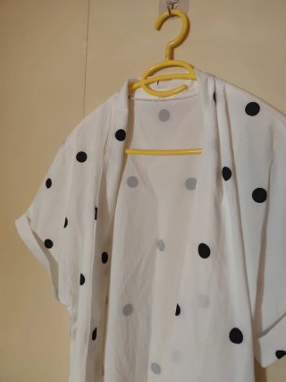 Conjunto Verano Mujer Lunares Blanco y Negro