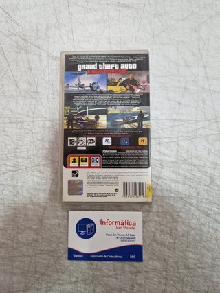 Juego PSP Grand Theft Auto Liberty City Stories