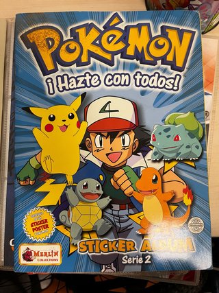Álbum Stickers Pokémon Serie 2