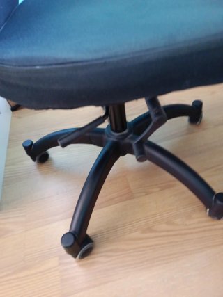 Sillón de estudio negro