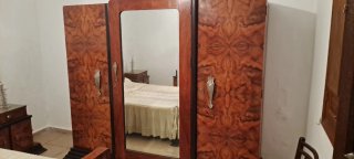 Dormitorio vintage madera
