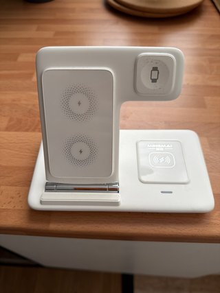 Cargador Inalámbrico Múltiple iPhone y Apple Watch