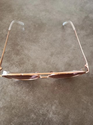 Gafas de sol mujer marrones y doradas