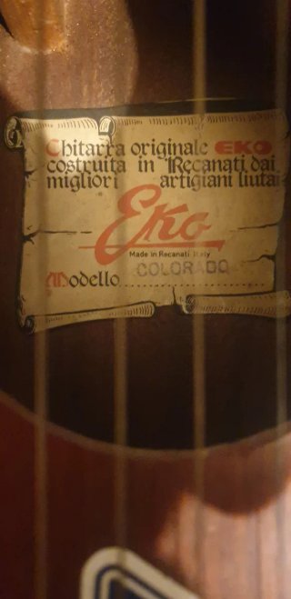 Chitarra EKO COLORADO