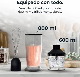 Batidora Mano Cecotec Power Gear 1500 XL PRO