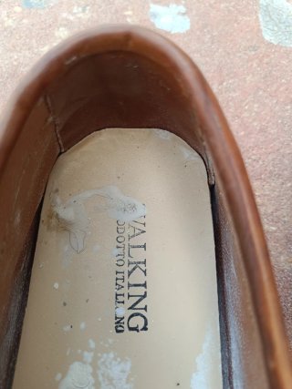 Zapatos de piel Walk London Marrones