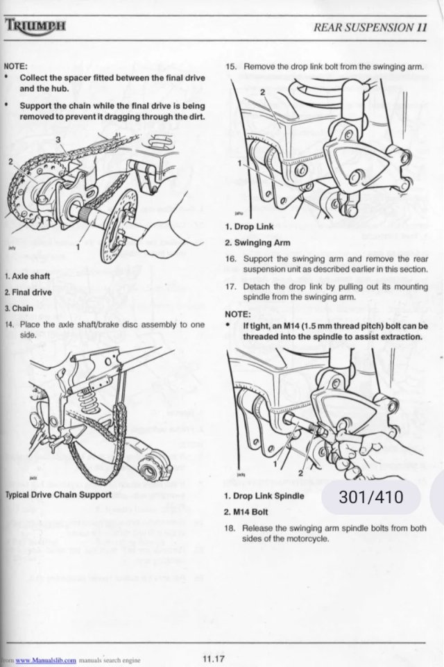 Manual de Taller Triumph SPRINT 1999