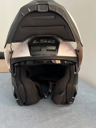 Casco Moto LS2 Talla L con intercomunicador