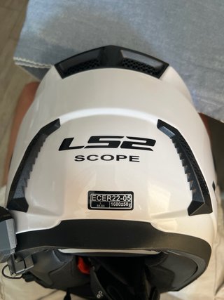 Casco Moto LS2 Talla L con intercomunicador