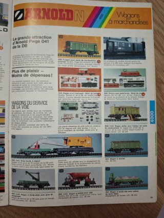 Revista maquetas tren Arnold-N 1976/77