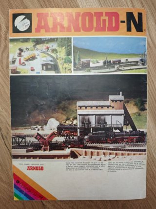 Revista maquetas tren Arnold-N 1976/77