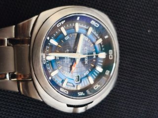 Citizen Marinaut Titanium Eco-Drive GMT Zafiro