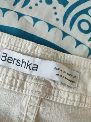 Minifalda Bershka Blanca